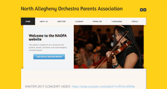 Desktop Screenshot of naorchestra.org